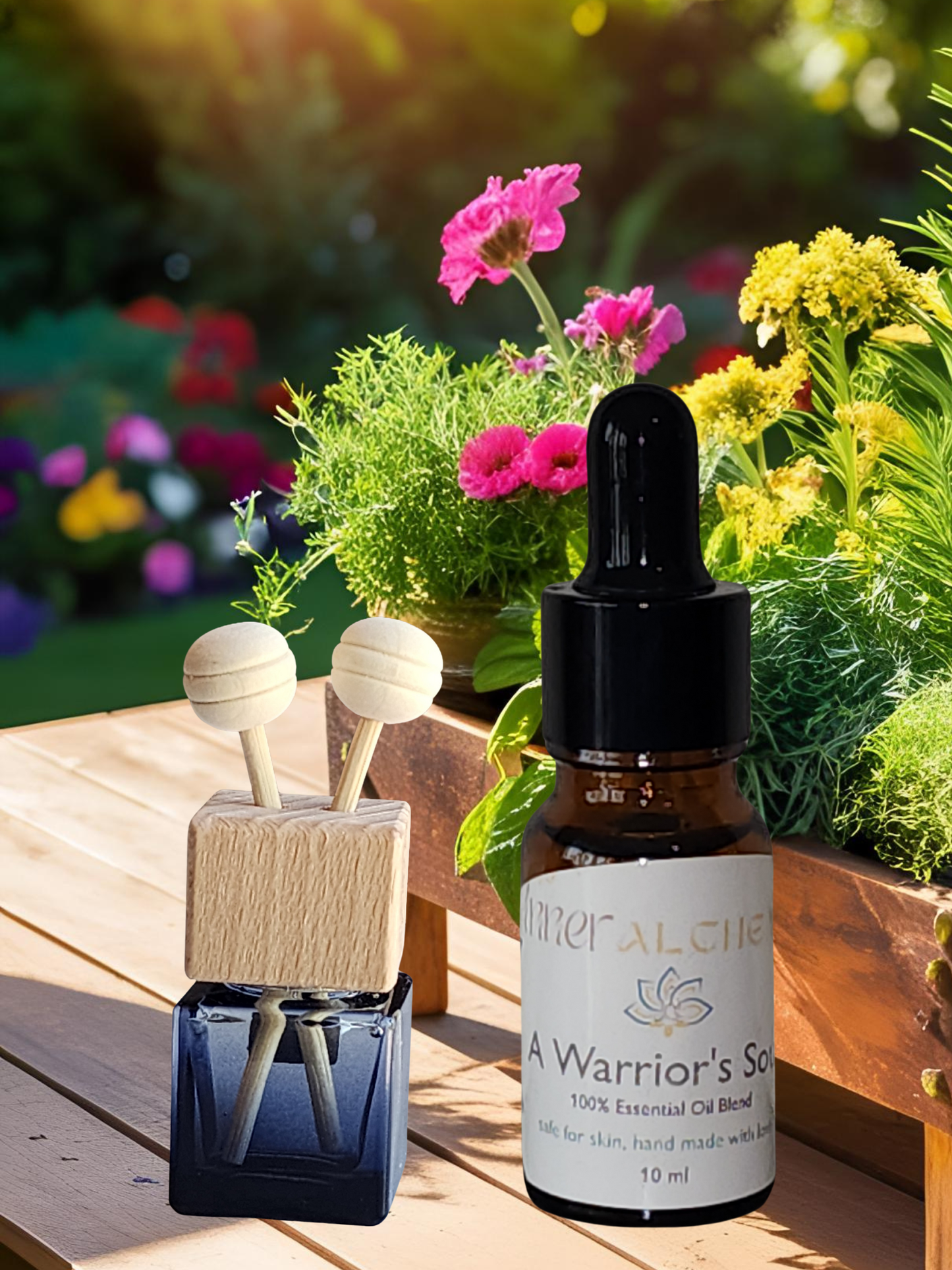 A Warrior’s Soul  Aromatherapy Essential Oil Blend and Car Air Freshener