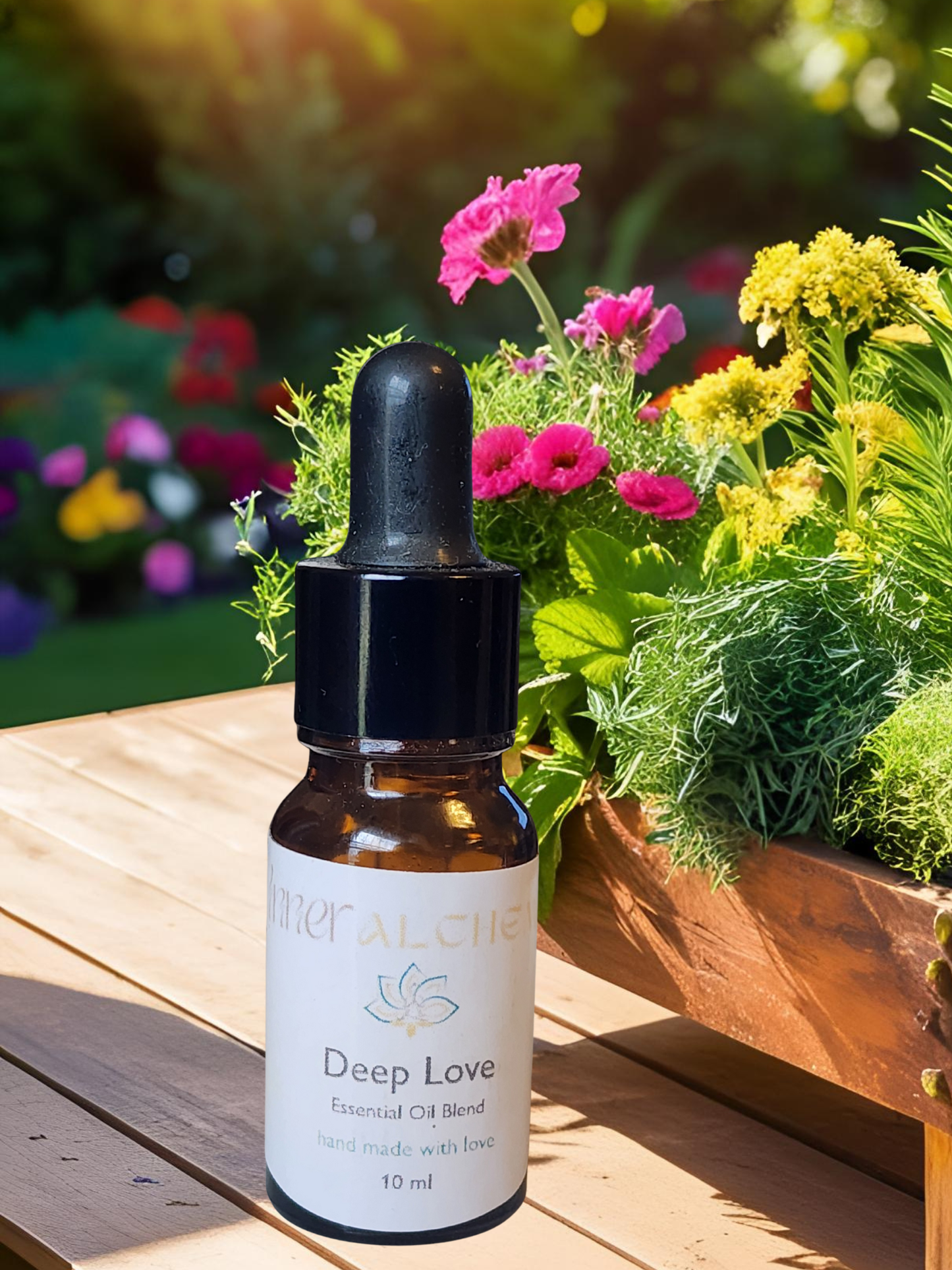 Deep Love Aromatherapy Essential Oil Blend, Car Freshener, and Candle
