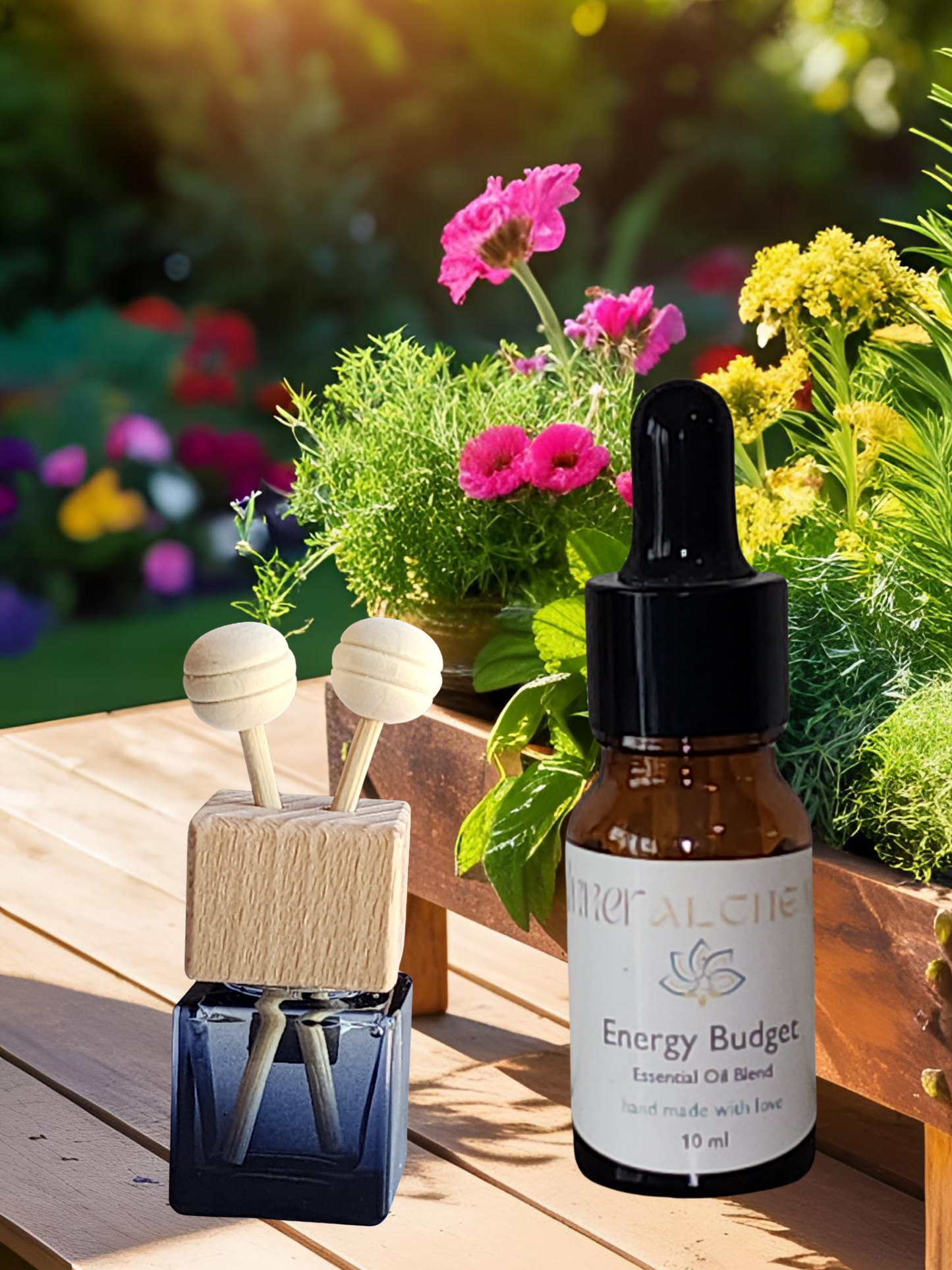 Energy Budget Aromatherapy Essential Oil Blend and Car Air Freshener