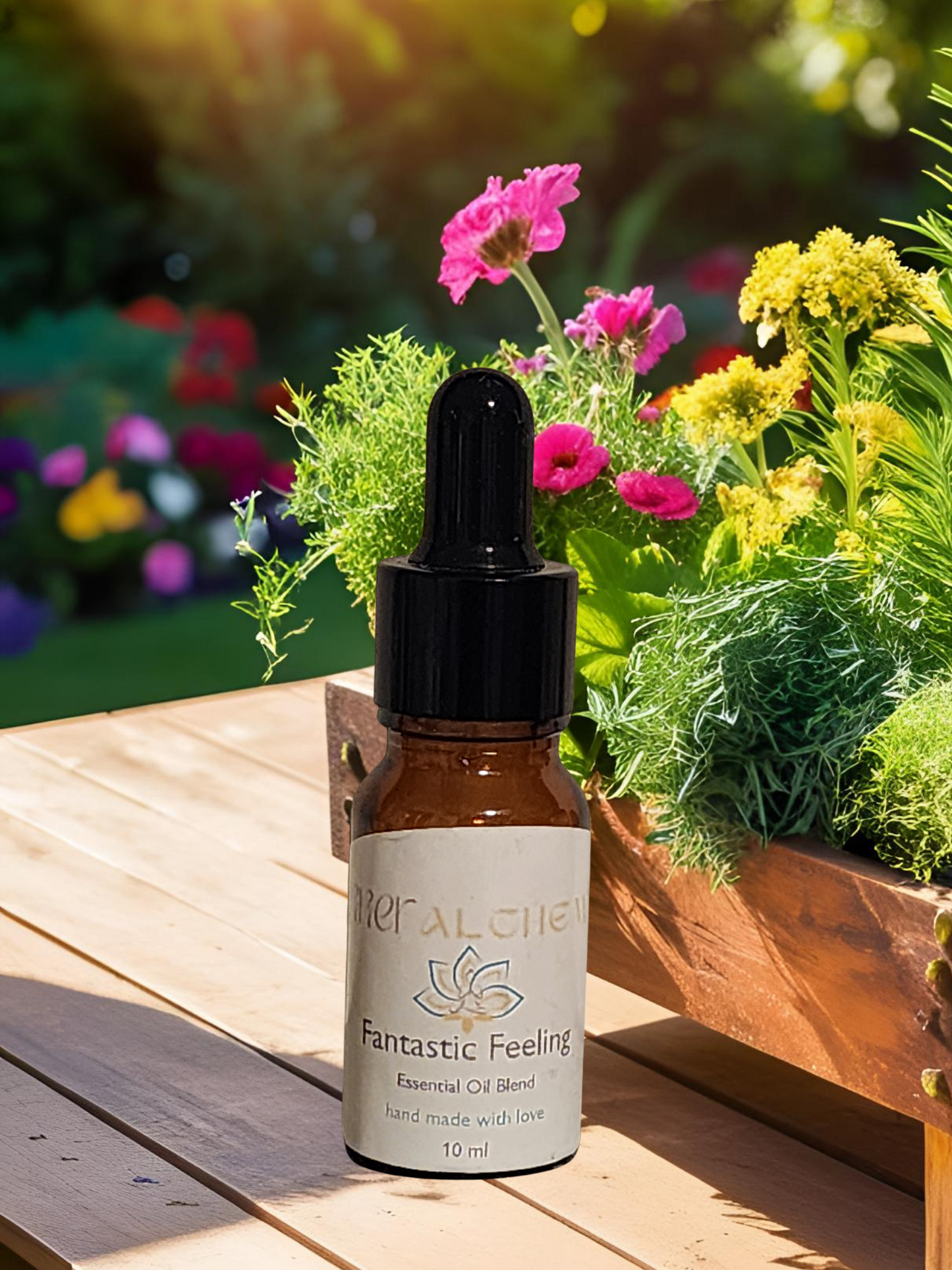 Fantastic Feeling Aromatherapy Essential Oil Blend, Car Freshener, and Candle