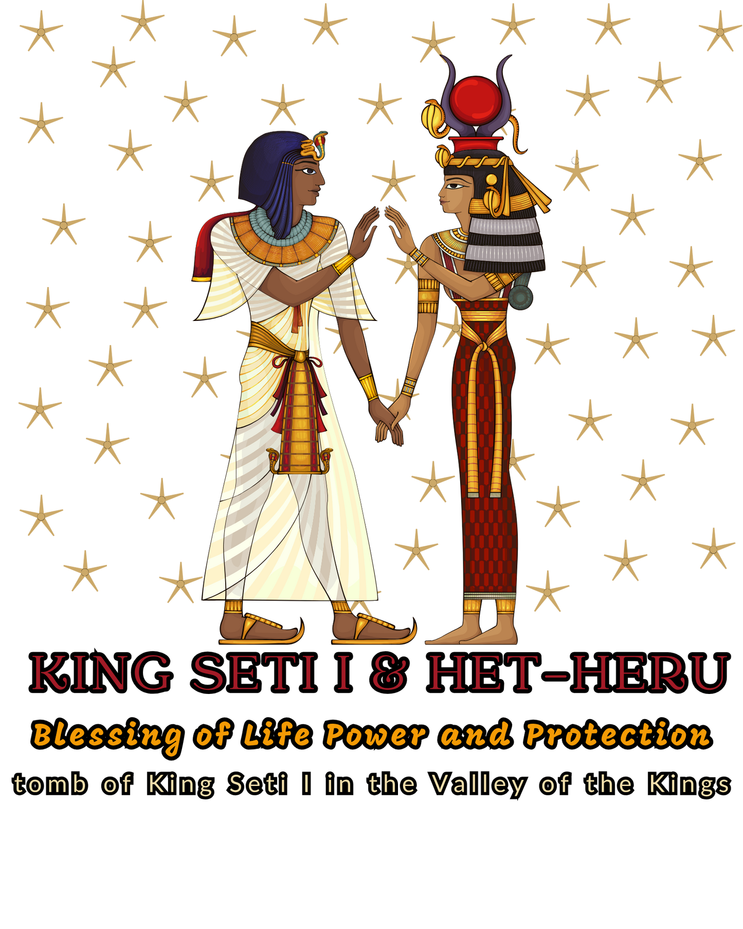 King Seti I & Het-Heru