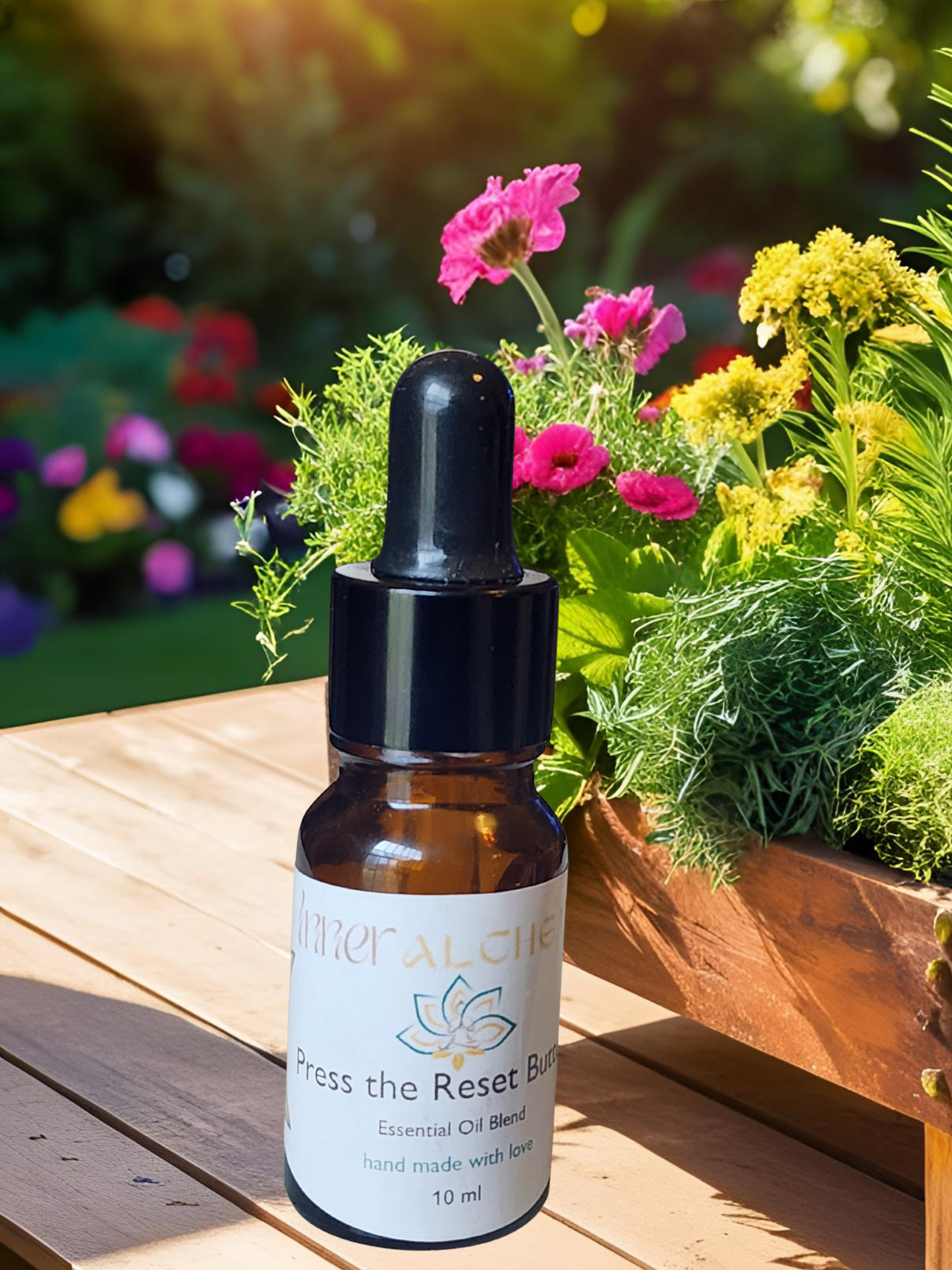 Press the Reset Button Essential Oil Blend and Car Air Freshener