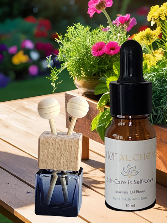 Self-Care is Self-Love Aromatherapy Essential Oil Blend and Car Freshener