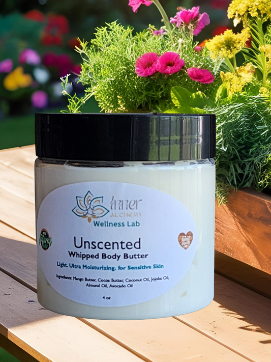 Nourish and Glow Unscented Whipped Body Butter