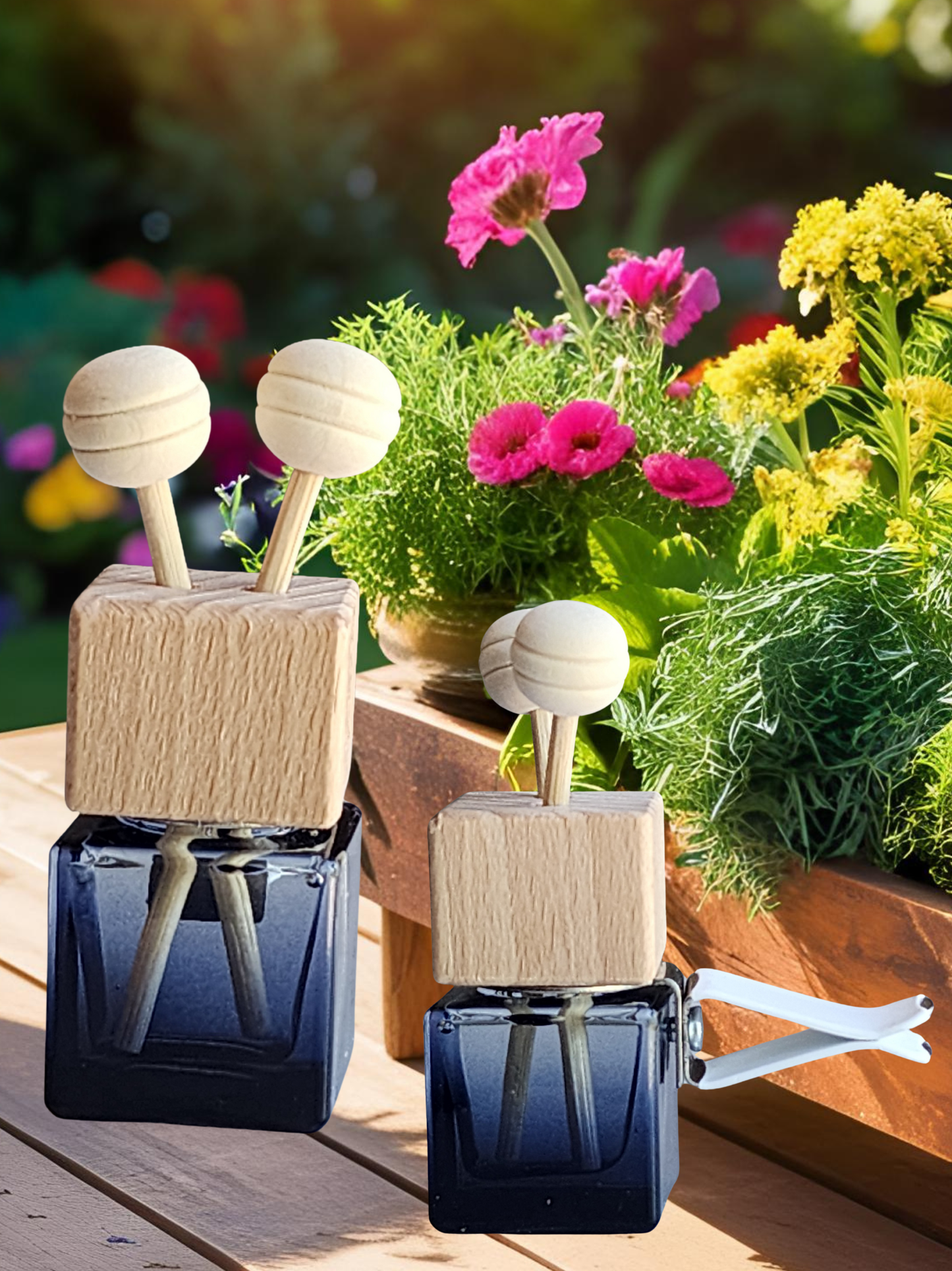 Transmute. Transcend. Transform. Aromatherapy Essential Oil Blend and Car Freshener