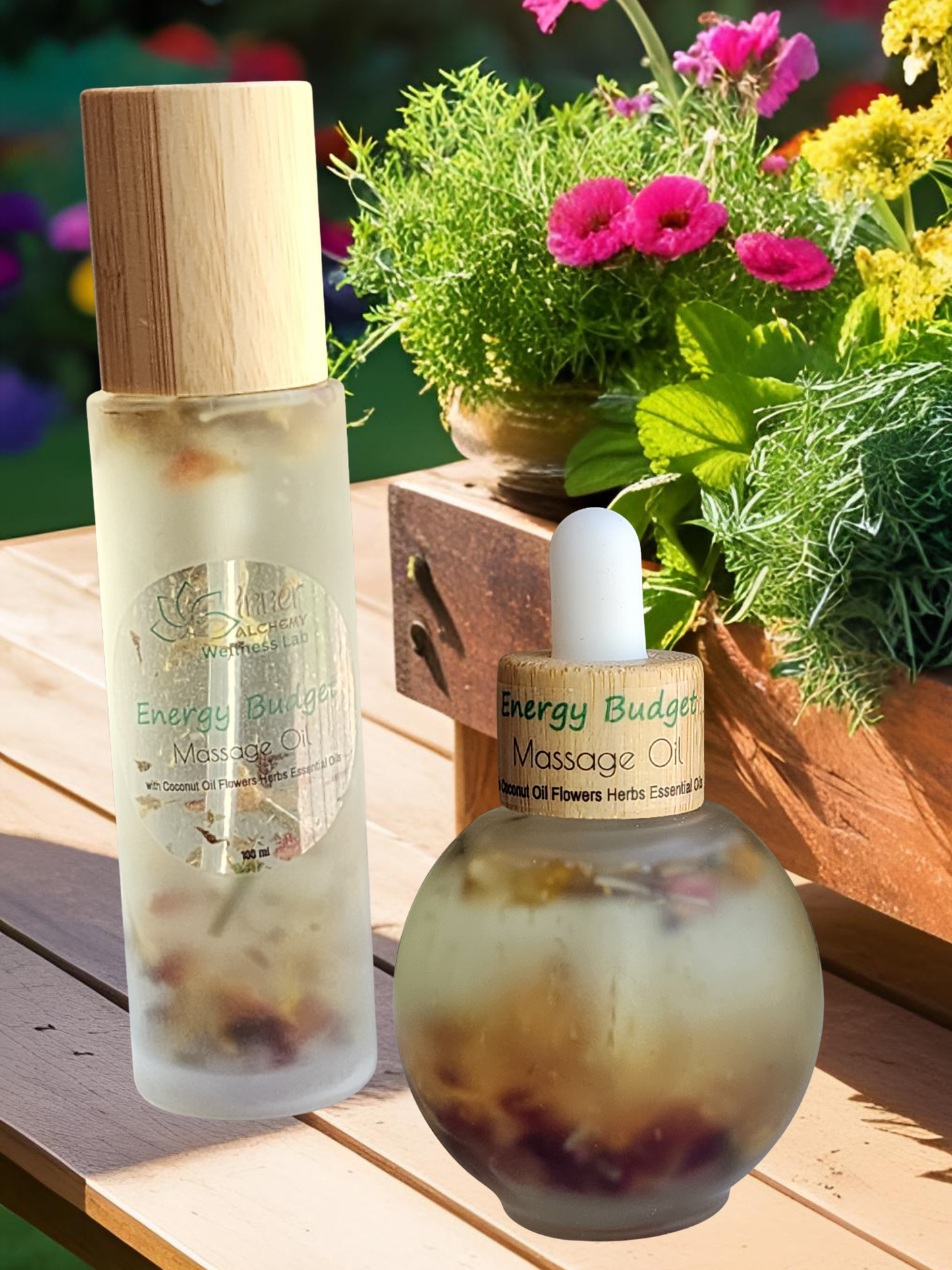 Energy Budget Botanical Massage and Perfume Oil
