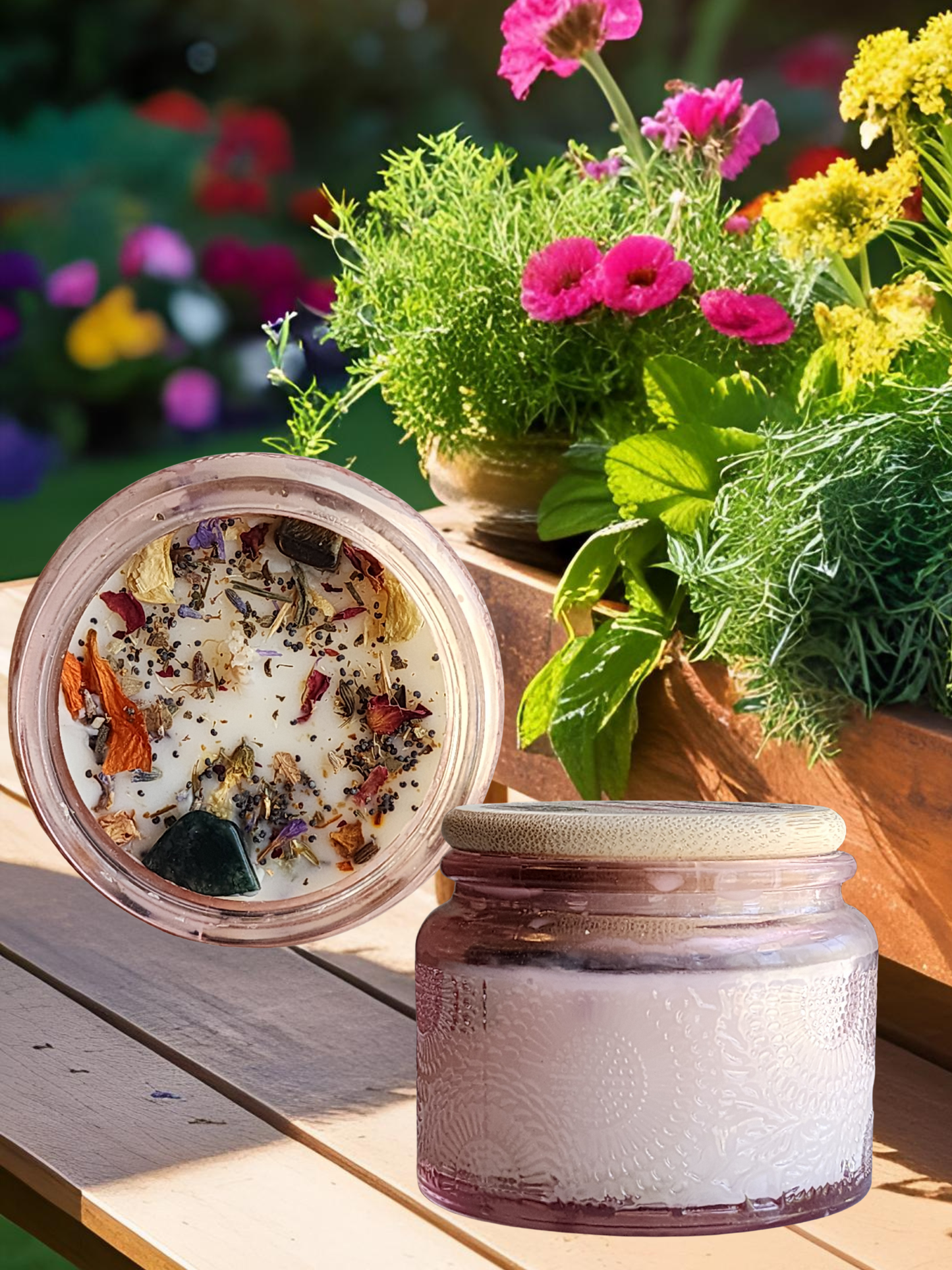 Deep Love Aromatherapy Essential Oil Blend, Car Freshener, and Candle