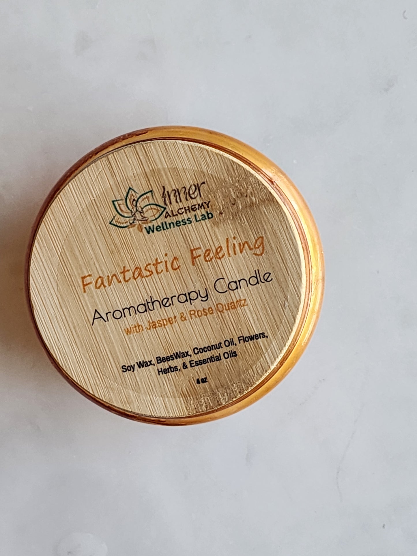 Fantastic Feeling Aromatherapy Essential Oil Blend, Car Freshener, and Candle