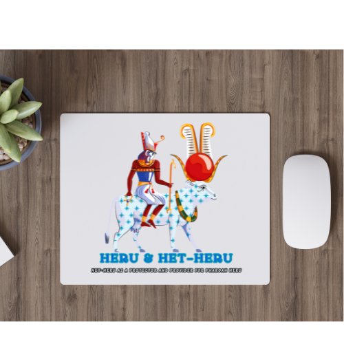 Heru and Het Heru Mousepad