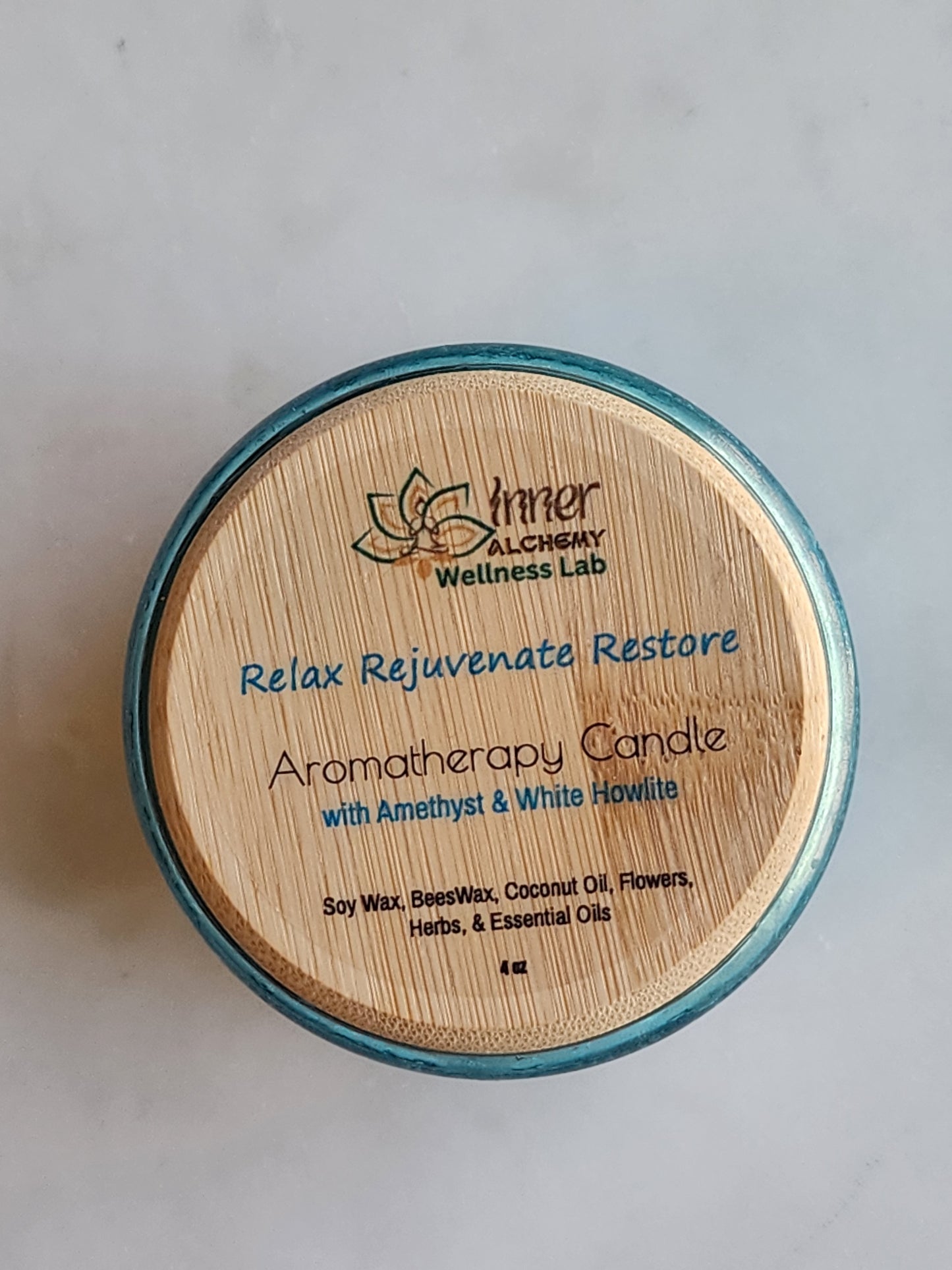 Relax Rejuvenate, Restore Aromatherapy Essential Oil Blend, Car Freshener, and Candle